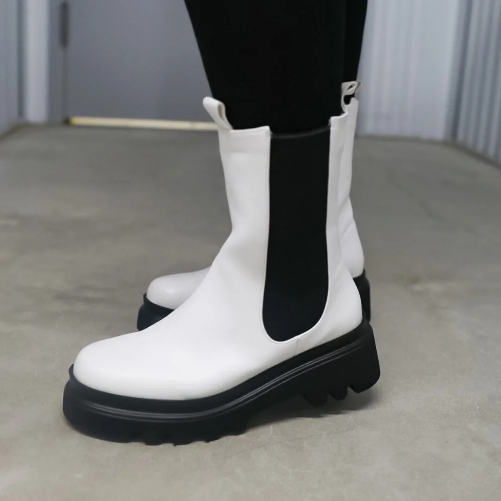 White boots